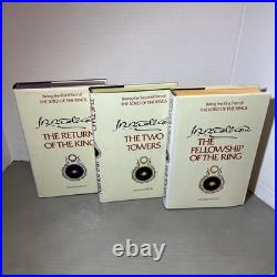 J. R. R. Tolkien The Lord of the Rings Boxset 1978 Houghton Mifflin 2nd Ed with Maps
