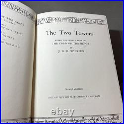 J. R. R. Tolkien The Lord of the Rings Boxset 1978 Houghton Mifflin 2nd Ed with Maps