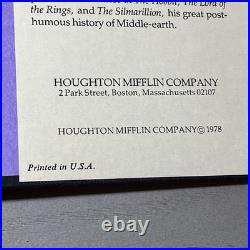 J. R. R. Tolkien The Lord of the Rings Boxset 1978 Houghton Mifflin 2nd Ed with Maps