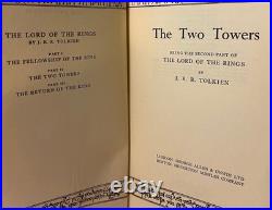 J R R Tolkien / The Lord of the Rings Complete Set 1st Edition 1963