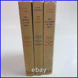 J. R. R. Tolkien, The Lord of the Rings Complete Set, UK Printings. 8th, 7th, 6th