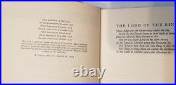 J. R. R. Tolkien The Lord of the Rings First Edition 7/5/4 set 1957-1958