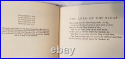 J. R. R. Tolkien The Lord of the Rings First Edition 7/5/4 set 1957-1958