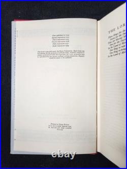 J. R. R. Tolkien / The Lord of the Rings / First Edition Set (8, 6, 5 Printings)