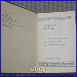 J. R. R. Tolkien The Lord of the Rings Guild Publishing Collector's Edition 1980