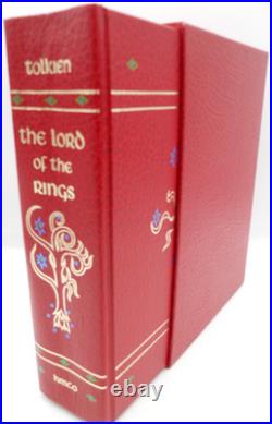 J. R. R. Tolkien The Lord of the Rings HMCO Collector's Edition With Map & Slipcase