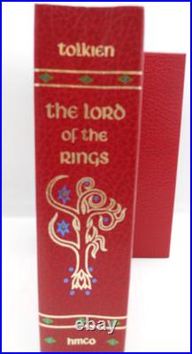 J. R. R. Tolkien The Lord of the Rings HMCO Collector's Edition With Map & Slipcase