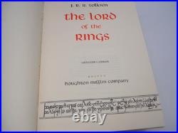 J. R. R. Tolkien The Lord of the Rings HMCO Collector's Edition With Map & Slipcase