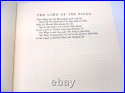 J. R. R. Tolkien The Lord of the Rings HMCO Collector's Edition With Map & Slipcase