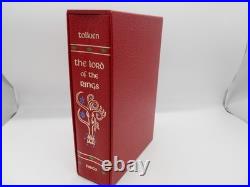 J. R. R. Tolkien The Lord of the Rings HMCO Collector's Edition With Map & Slipcase