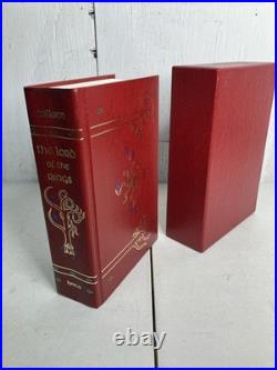 J. R. R. Tolkien The Lord of the Rings HMCO Collector's Edition With Slip Case 1987