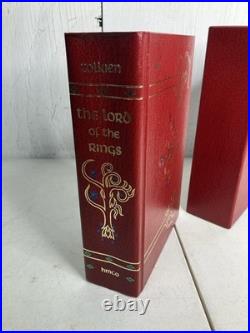 J. R. R. Tolkien The Lord of the Rings HMCO Collector's Edition With Slip Case 1987