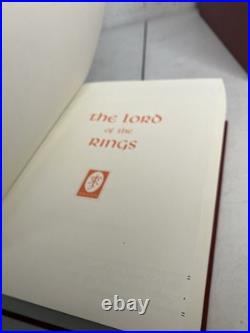 J. R. R. Tolkien The Lord of the Rings HMCO Collector's Edition With Slip Case 1987