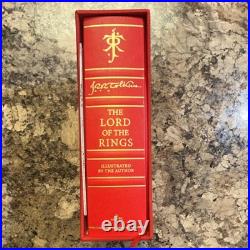 J. R. R. Tolkien The Lord of the Rings Illustrated Hardcover Boxed Edition