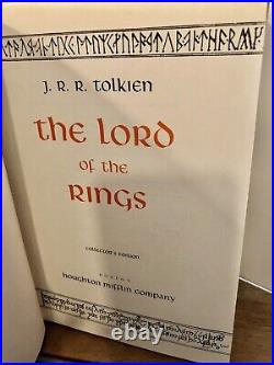 J. R. R. Tolkien The Lord of the Rings Red Leather HMCO collectors edition