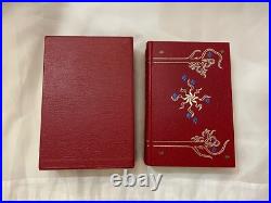 J. R. R. Tolkien The Lord of the Rings Red Leather HMCO collectors edition (Rare)