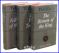 J. R. R Tolkien /The Lord of the Rings Second Edition Set / 3 Volumes 1/1/1 1966