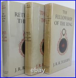 J R R Tolkien / The Lord of the Rings Set Three Volumes 1956 later #2502010