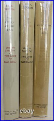 J R R Tolkien / The Lord of the Rings Set Three Volumes 1956 later #2502010