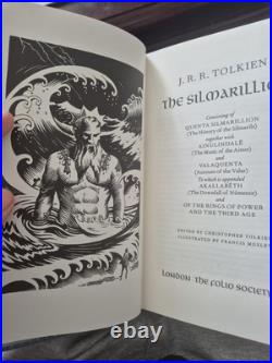 J. R. R. Tolkien The Lord of the Rings, The Hobbit, The Silmarillion Folio Soc