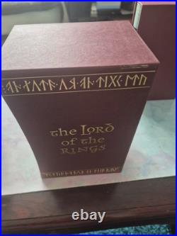 J. R. R. Tolkien The Lord of the Rings, The Hobbit, The Silmarillion Folio Soc