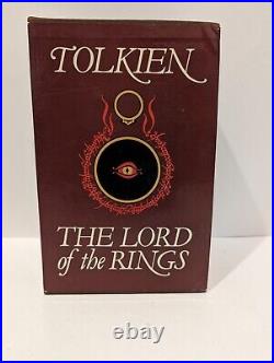 J. R. R Tolkien The lord of the Rings Trilogy Hardcover Vintage With Maps Y1