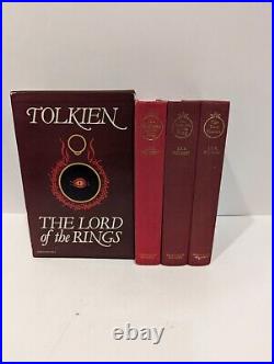 J. R. R Tolkien The lord of the Rings Trilogy Hardcover Vintage With Maps Y1