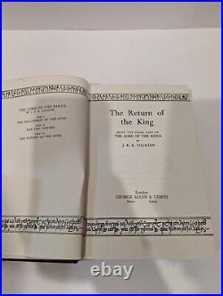 J. R. R Tolkien The lord of the Rings Trilogy Hardcover Vintage Y1