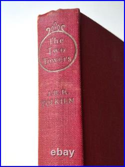 J. R. R. Tolkien Two Towers First Edition 4th Impression 1956 Lord of the Rings