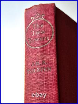 J. R. R. Tolkien Two Towers First Edition 4th Impression 1956 Lord of the Rings