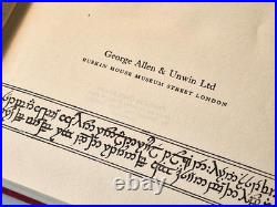 J. R. R. Tolkien Two Towers First Edition 4th Impression 1956 Lord of the Rings