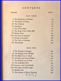 J. R. R. Tolkien Two Towers First Edition 4th Impression 1956 Lord of the Rings