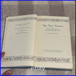 J R Tolkien Lord of the Rings The Two Towers 13th printing book (see pictures)