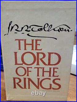 J. R. Tolkien The Lord Of The Rings 1965 Second Edition Set Near Mint