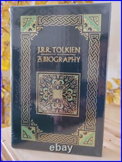 JRR TOLKIEN BIOGRAPHY Easton Press Author of Lord Of The Rings The Hobbit NEW