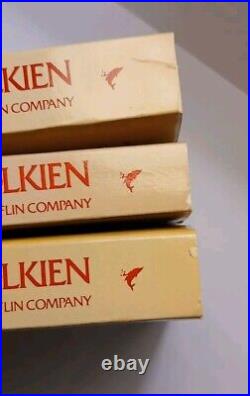 JRR TOLKIEN THE LORD OF THE RINGS Trilogy Set 1978 Revised 2nd Edition 1st Print