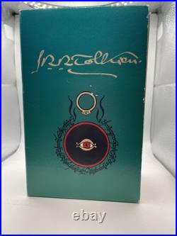 JRR Tolkien 1978 Houghton Mifflin 4 Book Box Set The Hobbit Lord Of The Rings