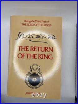 JRR Tolkien 1978 Houghton Mifflin 4 Book Box Set The Hobbit Lord Of The Rings