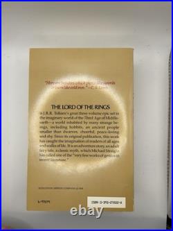 JRR Tolkien 1978 Houghton Mifflin 4 Book Box Set The Hobbit Lord Of The Rings