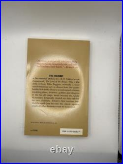 JRR Tolkien 1978 Houghton Mifflin 4 Book Box Set The Hobbit Lord Of The Rings