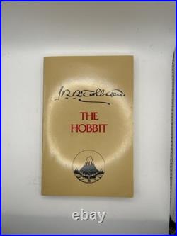 JRR Tolkien 1978 Houghton Mifflin 4 Book Box Set The Hobbit Lord Of The Rings