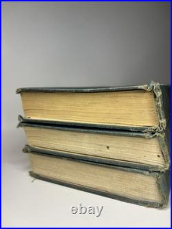 JRR Tolkien Complete Set 1st U. S. Edition 15th & 11th Printing Map No DJ