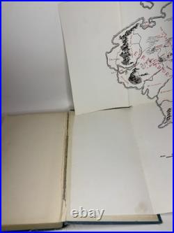 JRR Tolkien Complete Set 1st U. S. Edition 15th & 11th Printing Map No DJ