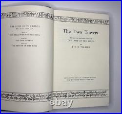 JRR Tolkien Complete Set 1st U. S. Edition 15th & 11th Printing Map No DJ