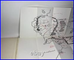JRR Tolkien Complete Set 1st U. S. Edition 15th & 11th Printing Map No DJ