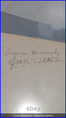JRR Tolkien Cut Autograph Lord Of the Rings G2U