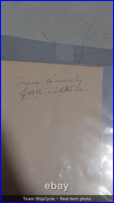 JRR Tolkien Cut Autograph Lord Of the Rings G2U