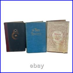 JRR Tolkien LORD OF THE RINGS Trilogy 1960, 1961 1965 Library Return King Books