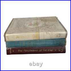 JRR Tolkien LORD OF THE RINGS Trilogy 1960, 1961 1965 Library Return King Books