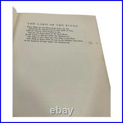 JRR Tolkien LORD OF THE RINGS Trilogy 1960, 1961 1965 Library Return King Books